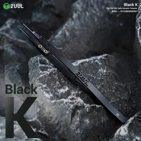 2UUL Black K 陶瓷镊子 · 图片5